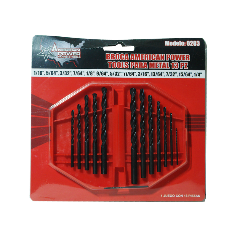 AMERICAN P TOOLS P/METAL DRILL 13PZ | 0283