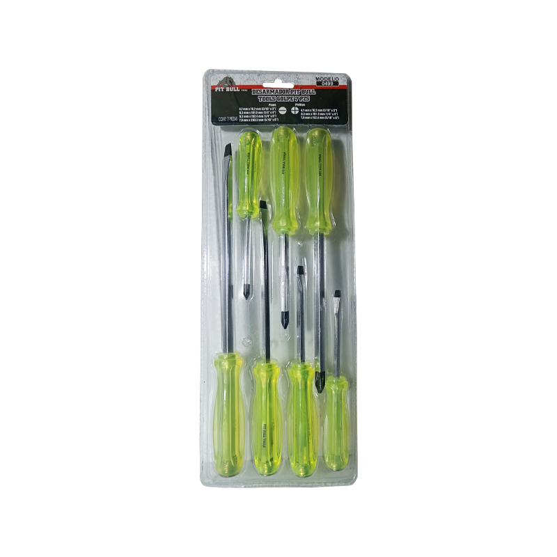 PIT BULL TOOLS 7 PCS SCREWDRIVER SET HD | 0499
