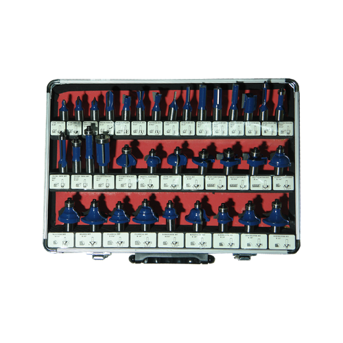 PITBULL TOOLS BIT FOR ROUTER 1/2 35 PCS | 0942