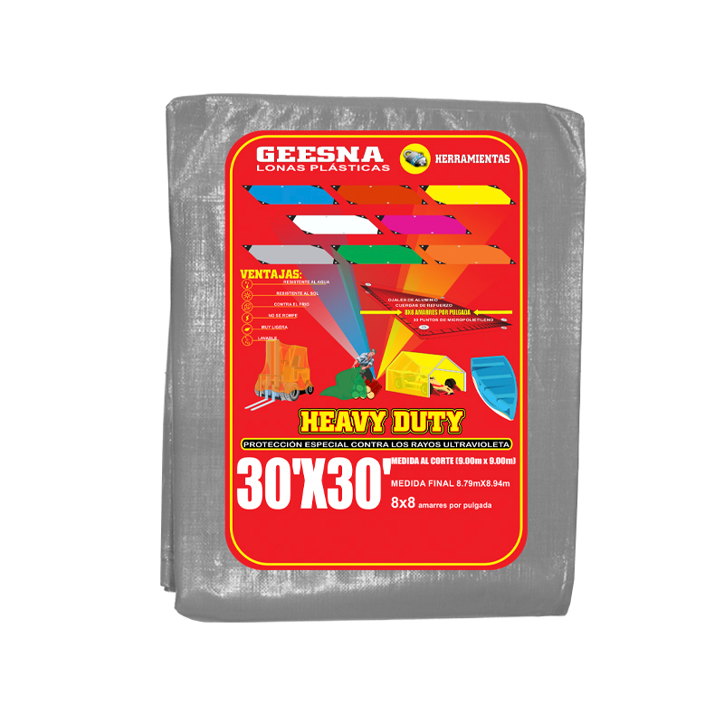 LONA GRIS LIG 30X30 ( 9.00X9.00)  GEESNA | 1891