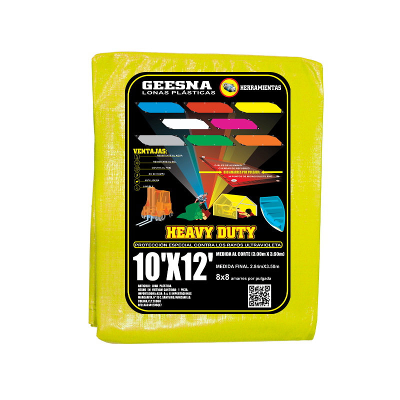 LONA AMAR LIG 10X12 ( 3.00X3.60) GEESNA | 2446