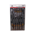 DESARMADOR PIT BULL TOOLS AMBAR 10 PZ | 30043