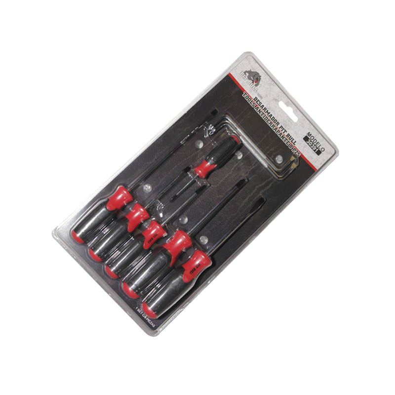 NON-SLIP PIT BULL SCREWER 8 PCS | 30391