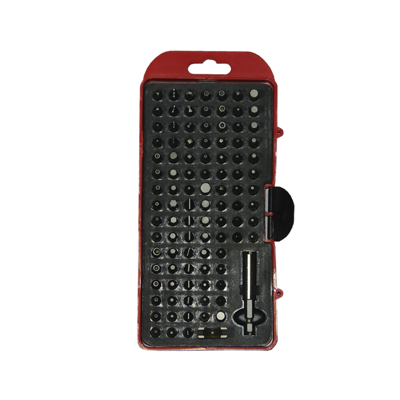 PIT BULL TOOLS SCREWDRIVER WITH 100 MIN BITS | 30406