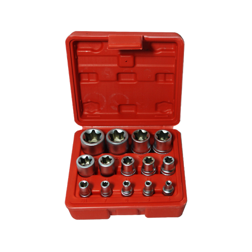 PIT BULL SOCKETS 1/4 - 3/8 TYPE E 15 PCS | 30483