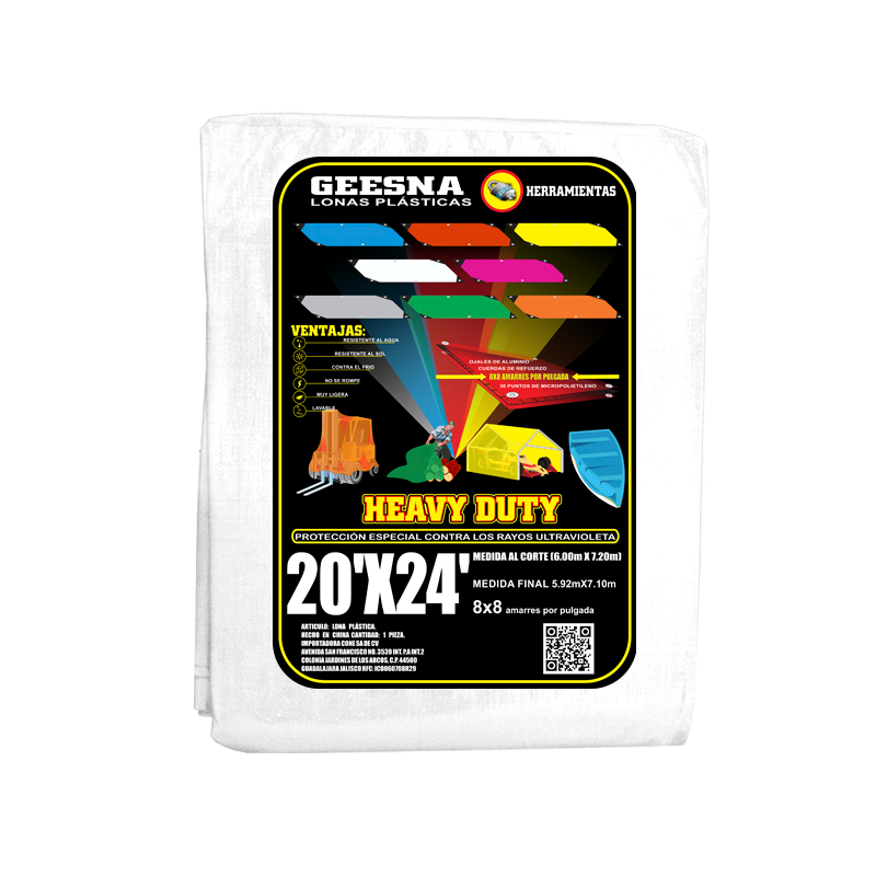 LONA BLCA LIG 20X24 (6.00X7.20)  GEESNA | 33345