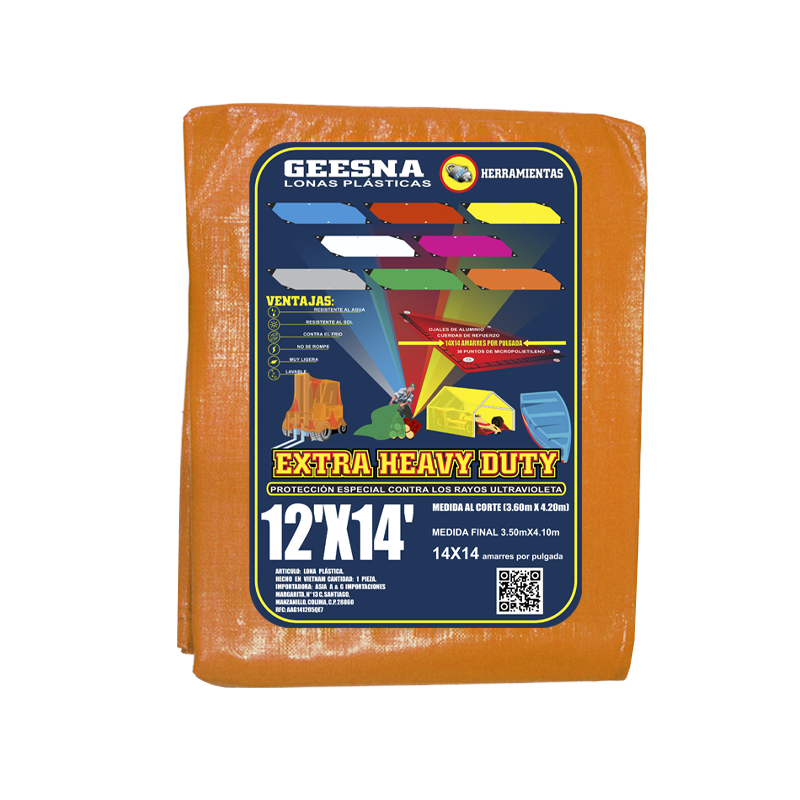 LONA NARA PES 12X14 ( 3.60X4.20)  GEESNA | 5360