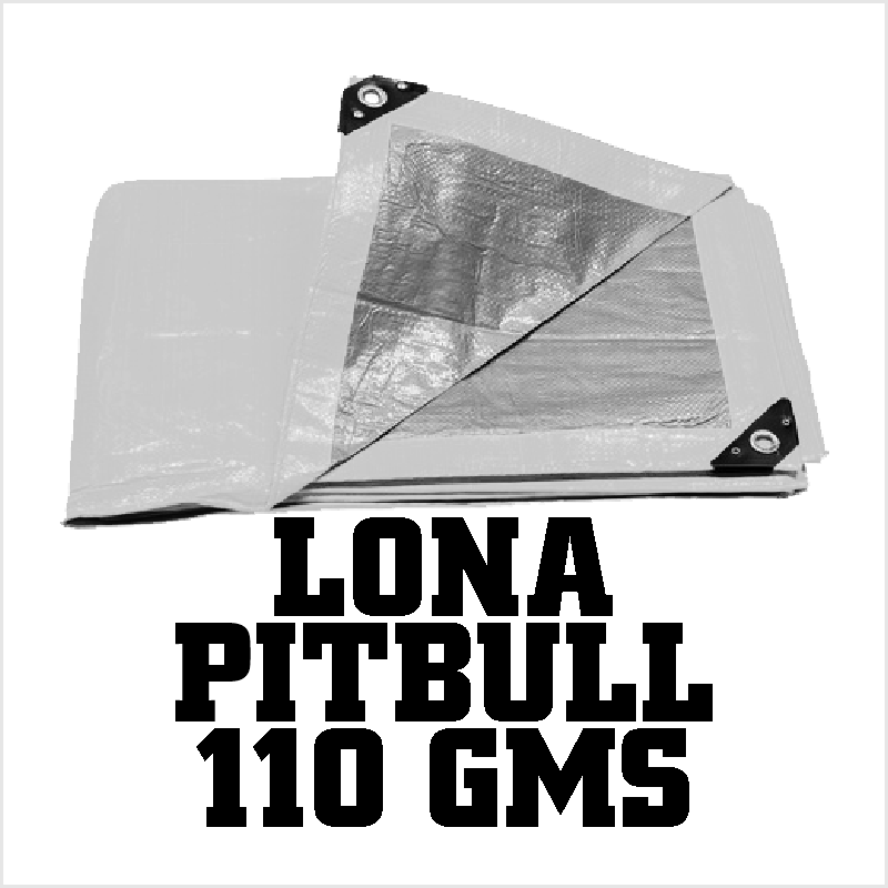 LONA PIT BULL BL-GR 110G  5X7 (1.50X2.10) | 60503
