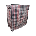 BOLSA FATY´S BAG CUADROS AZ/RJ/NG  69*64*26 CM