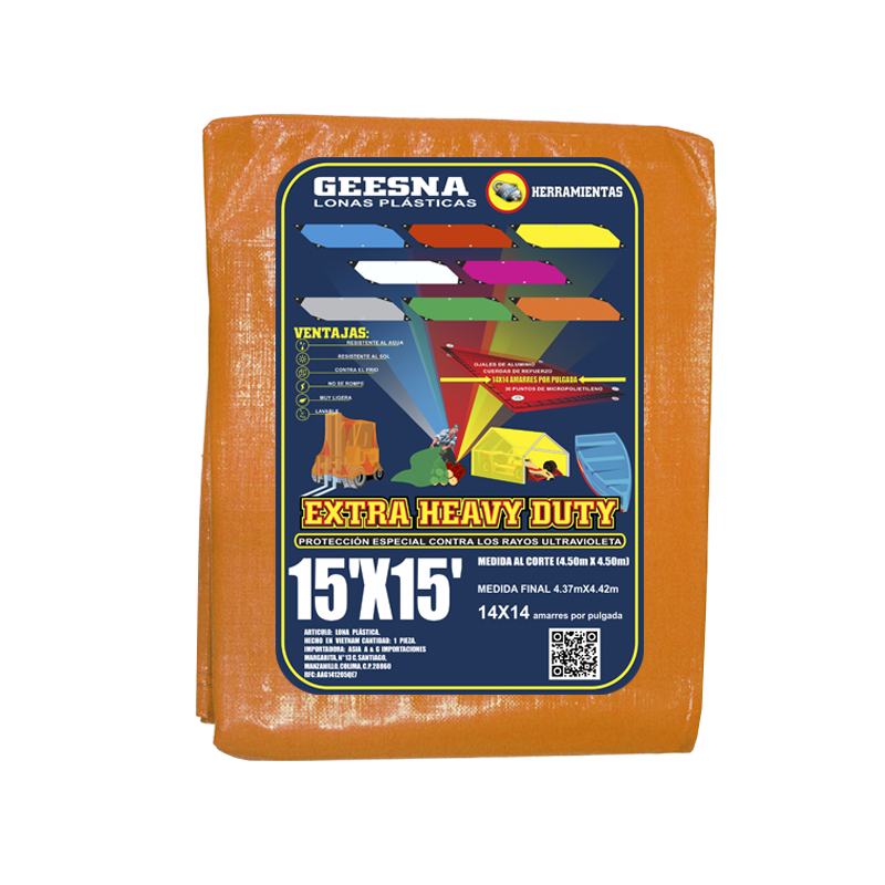 LONA NARA PES 15X15 ( 4.50X4.50)  GEESNA | 8009