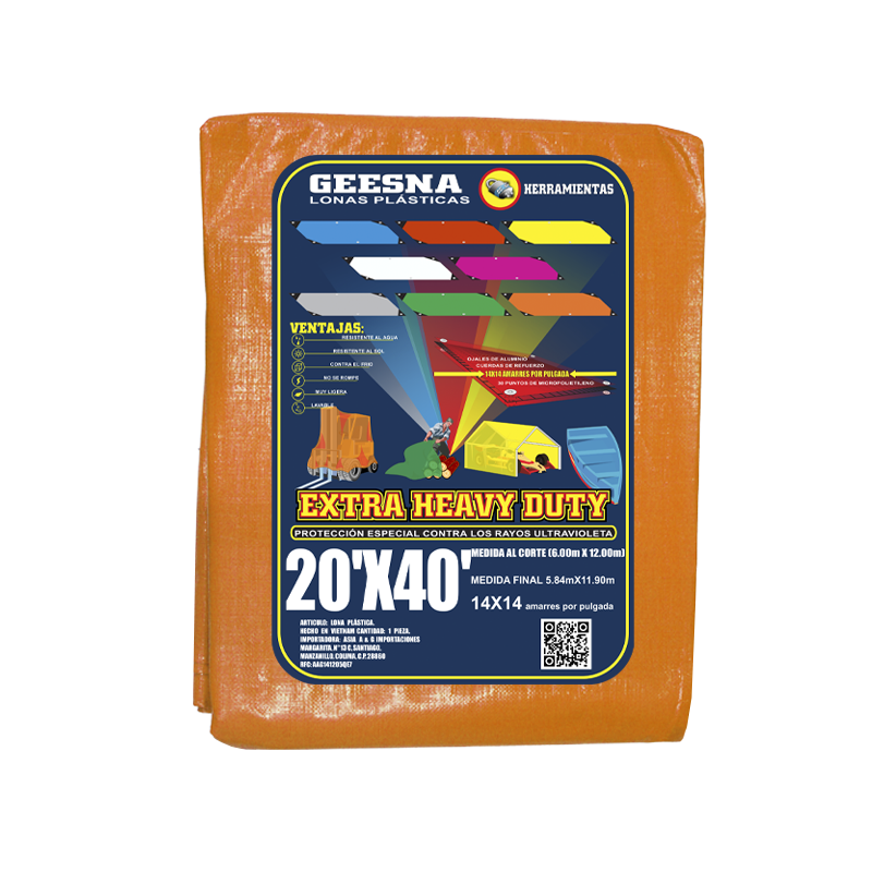 LONA NARA PES 20X40 ( 6.00X12.00) GEESNA | 8071