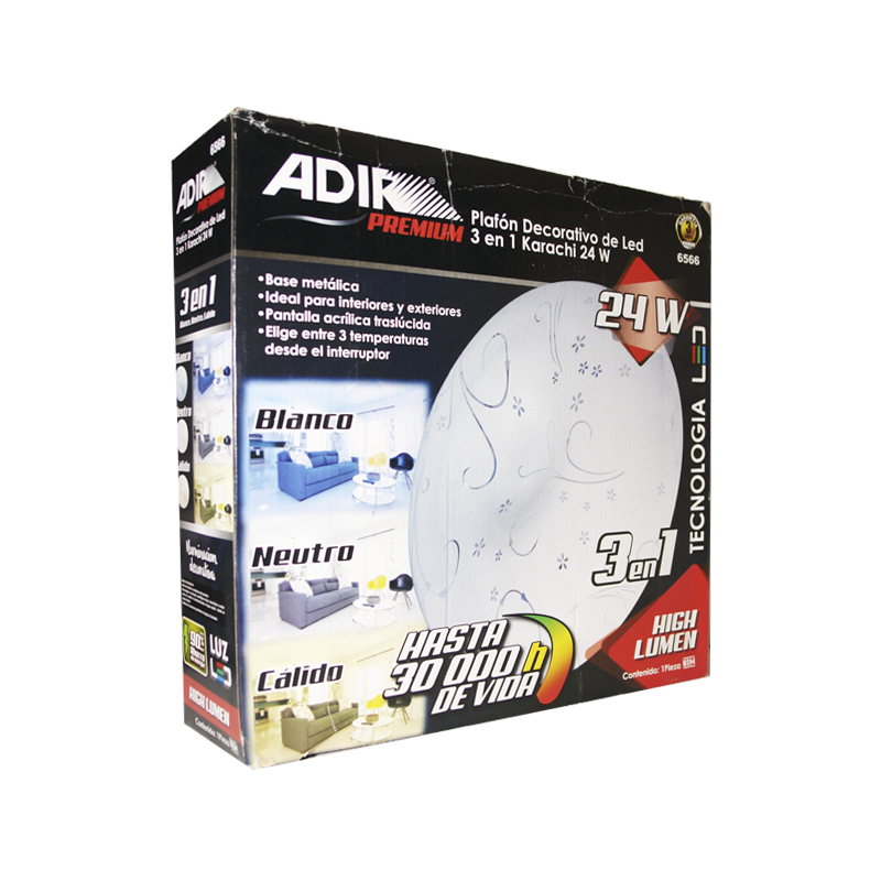 LUM ADIR 3 CHANGES LIGHT KARACHI 24 W | A6566