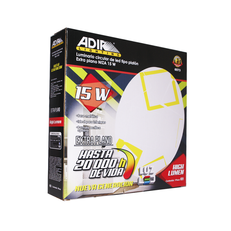 LUM ADIR LED EX-PLANO NIZA 15 W | A6573