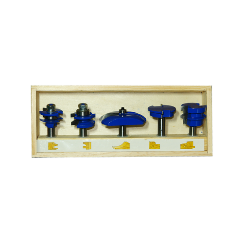 PITBULL TOOLS BIT FOR ROUTER 1/2 5 PCS | 0949